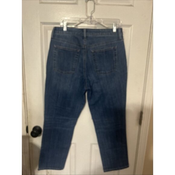 Talbots Jeans 8 Modern Ankle Jean Medium Wash Stretch High-Rise Women's - Picture 3 of 3